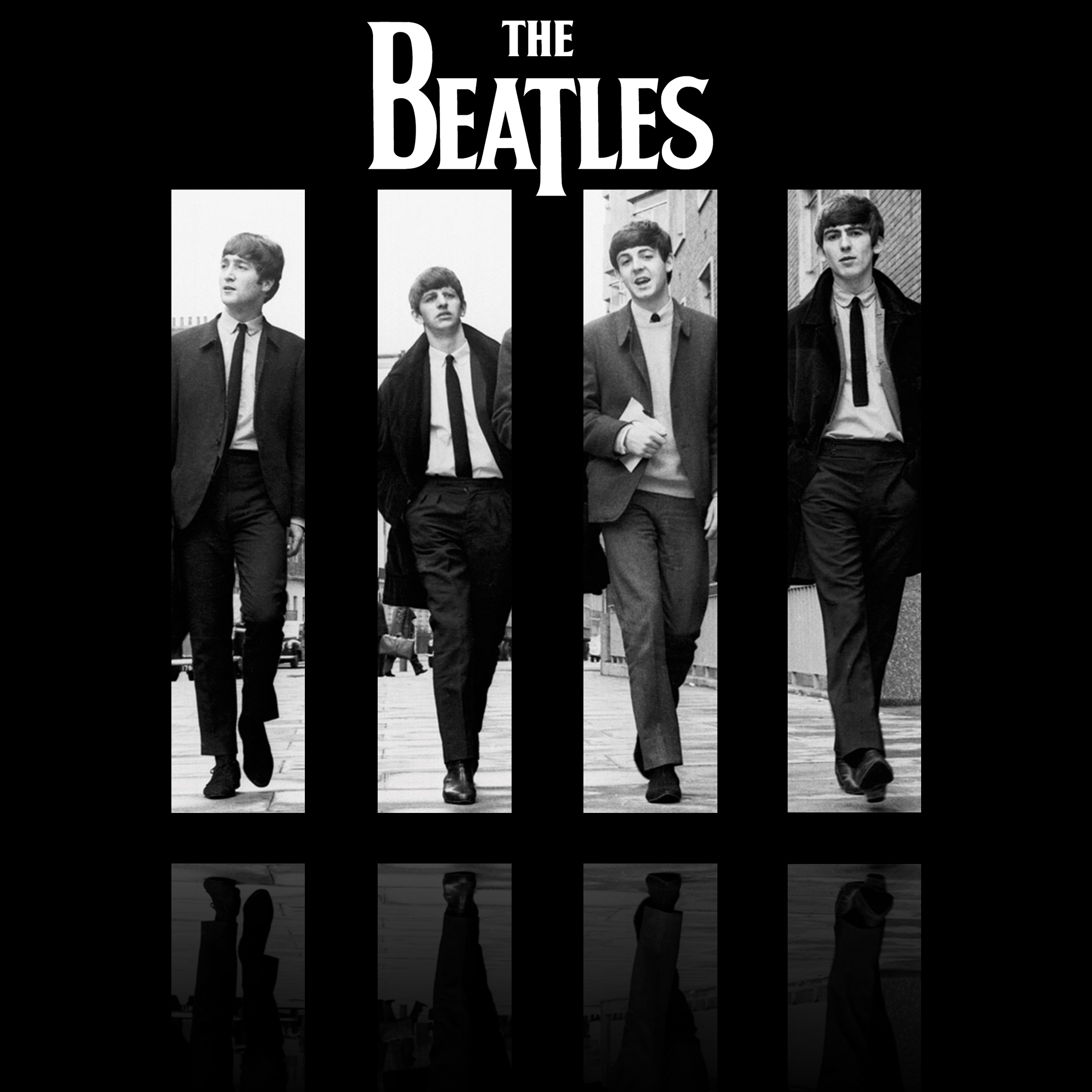 The Beatles iPad Exclusive HD Wallpaper