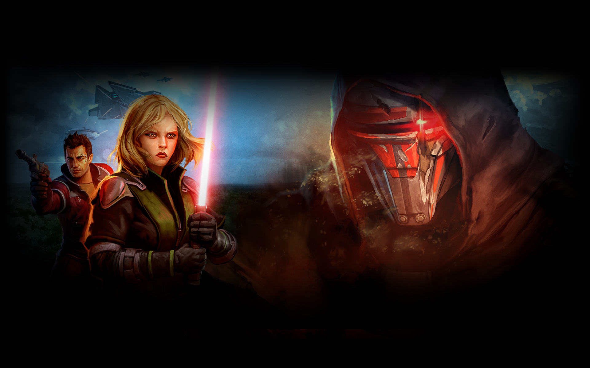 Shadow of Revan Wallpaper 2 w Text   1920 by 1200 1920 by 1080