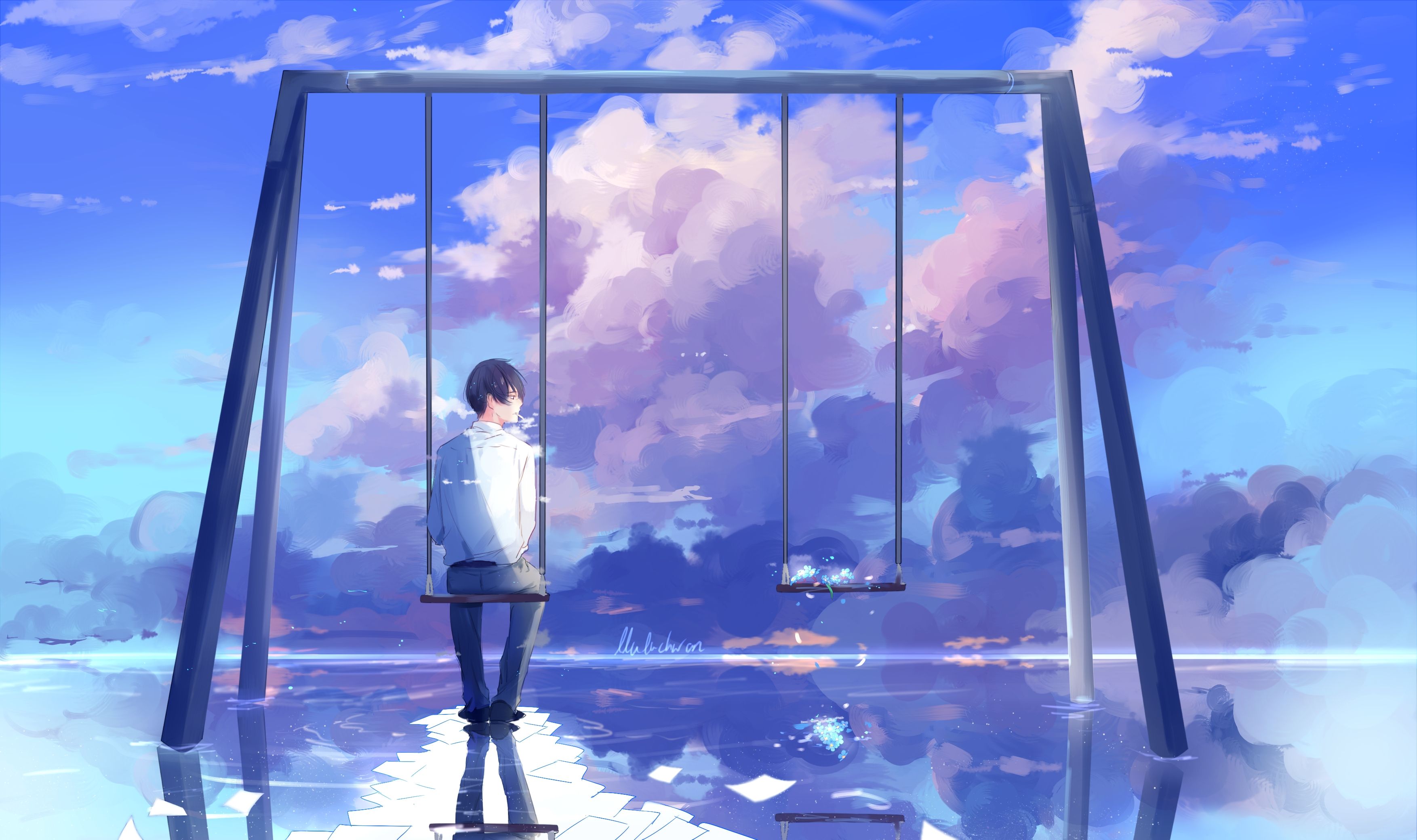 Sad Anime Wallpaper HD High Resolution