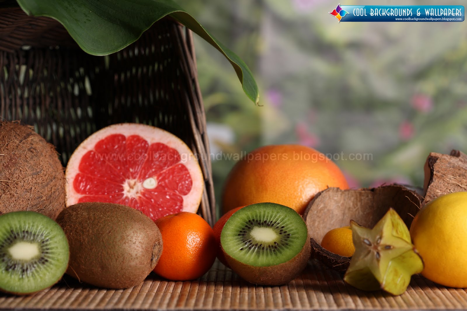 Cute Background And Wallpaper Tropical Fruits