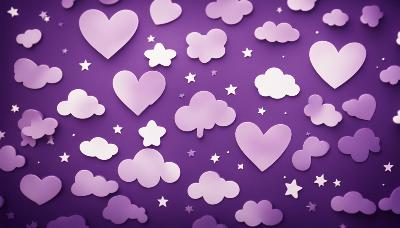 Cute Simple Purple Wallpaper