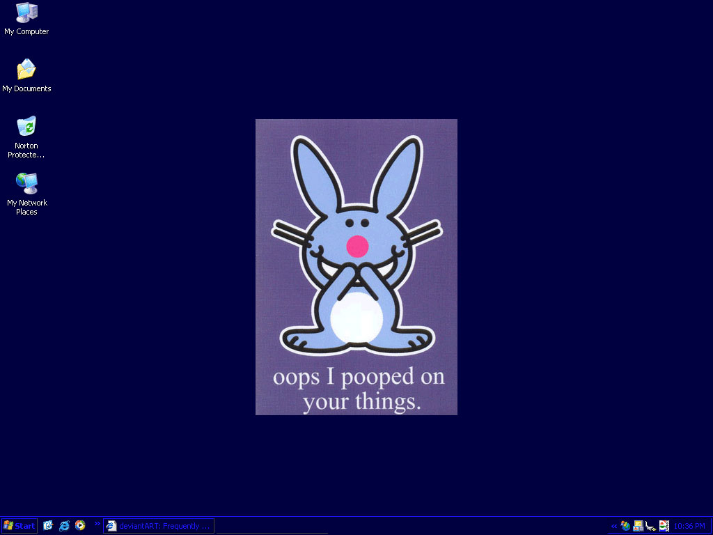 Happy Bunny Pictures Desktop V1 By