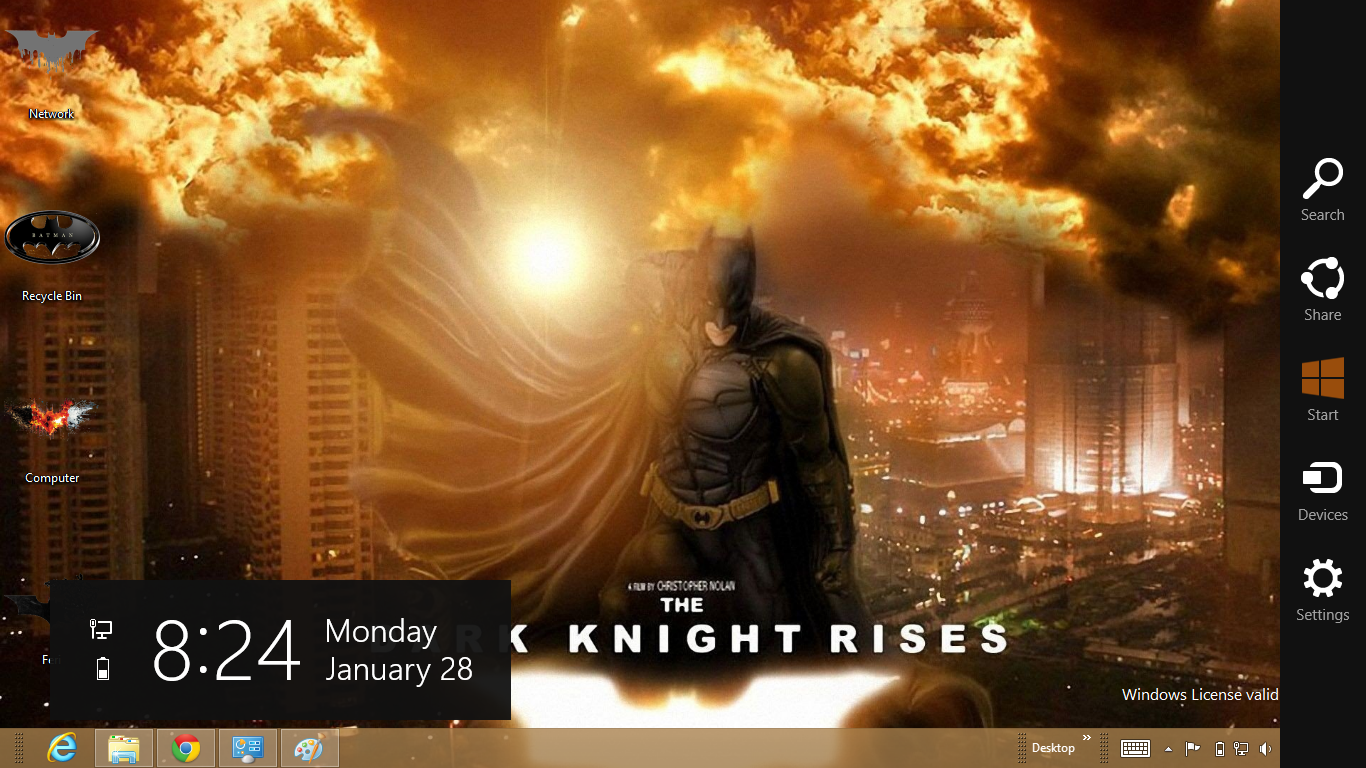Tema Windows Batman The Dark Knight Rises Theme For