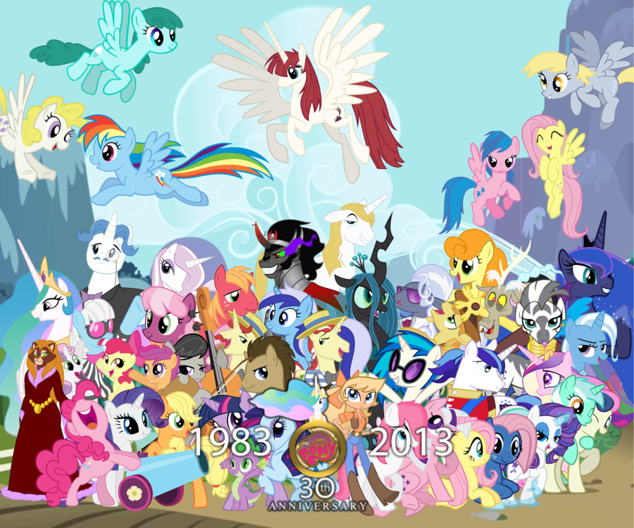 My Little Pony 30th Anniversary Wallpaper By Smwstudios