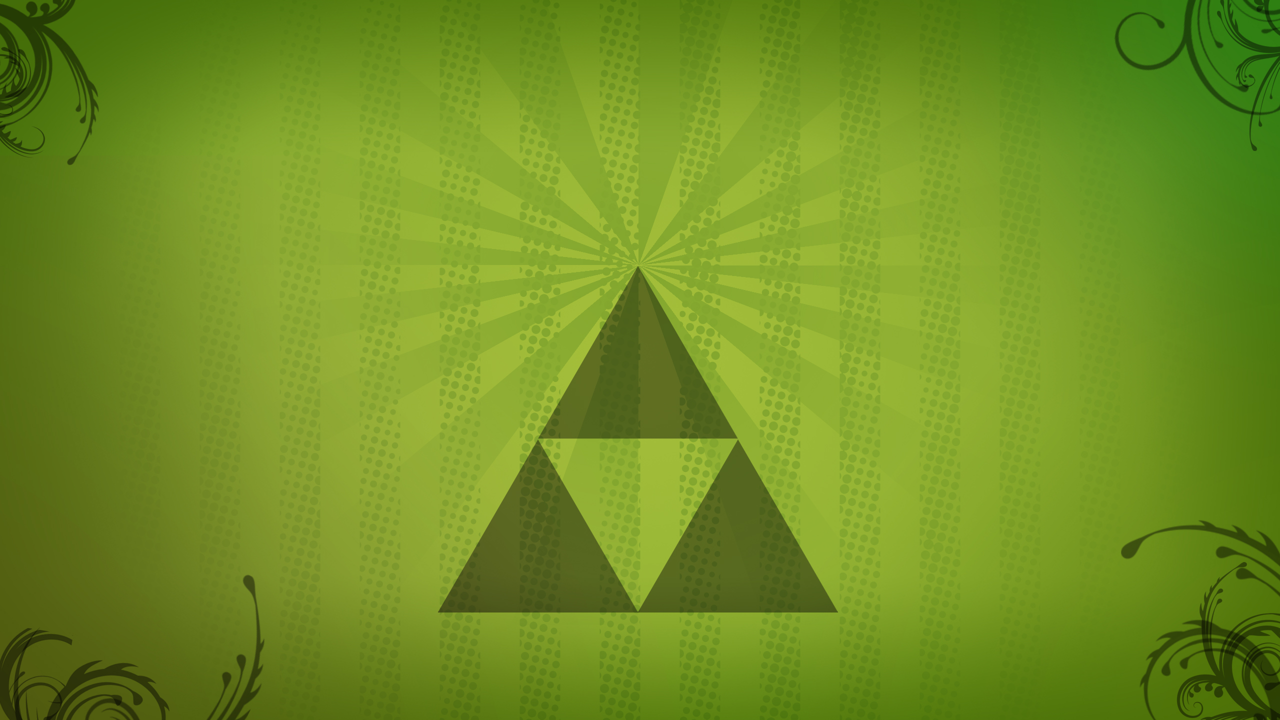 Zelda Triforce Wallpaper Minimalistic By H Thomson On