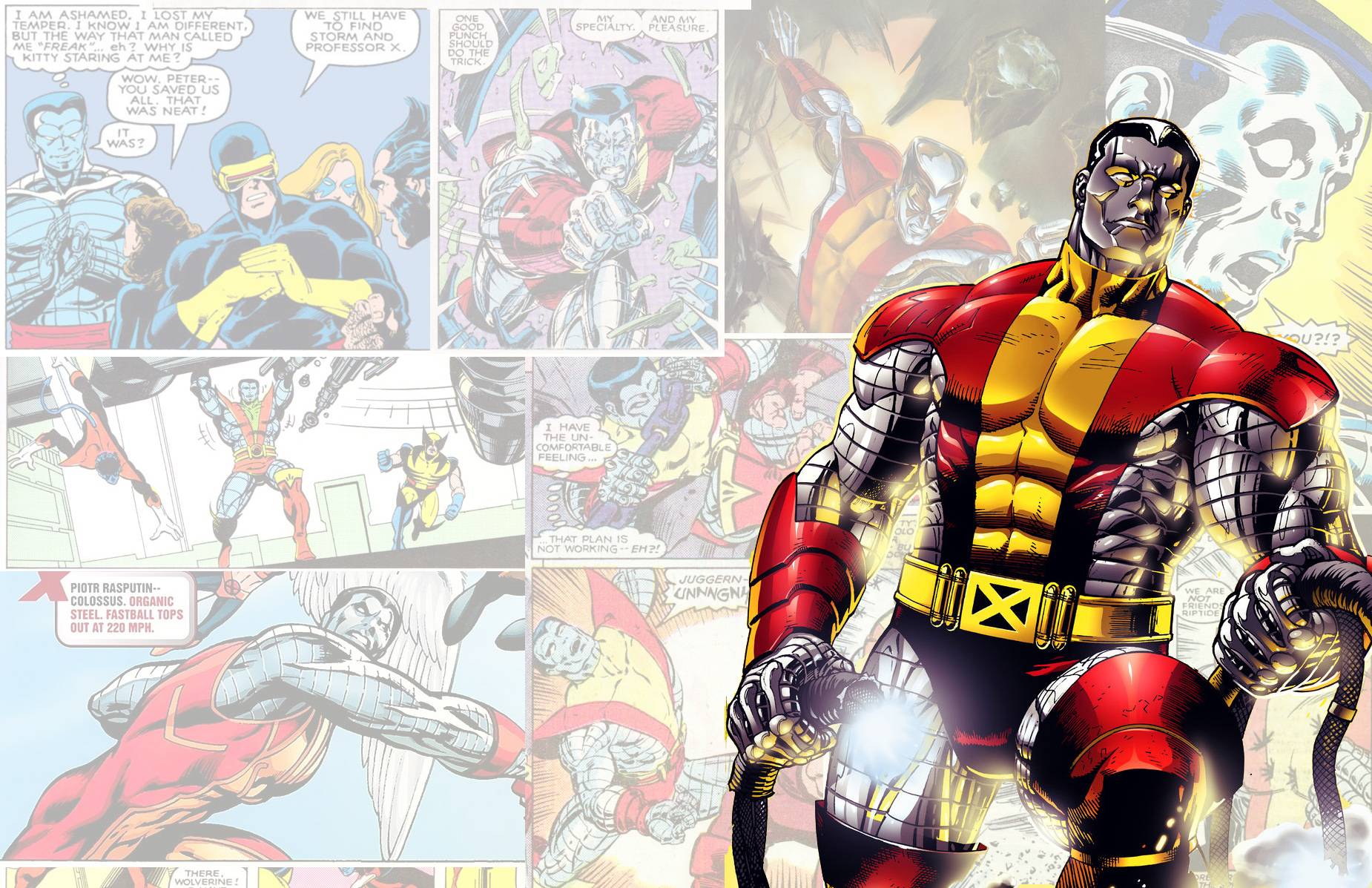 Colossus Marvel X Men Wallpaper