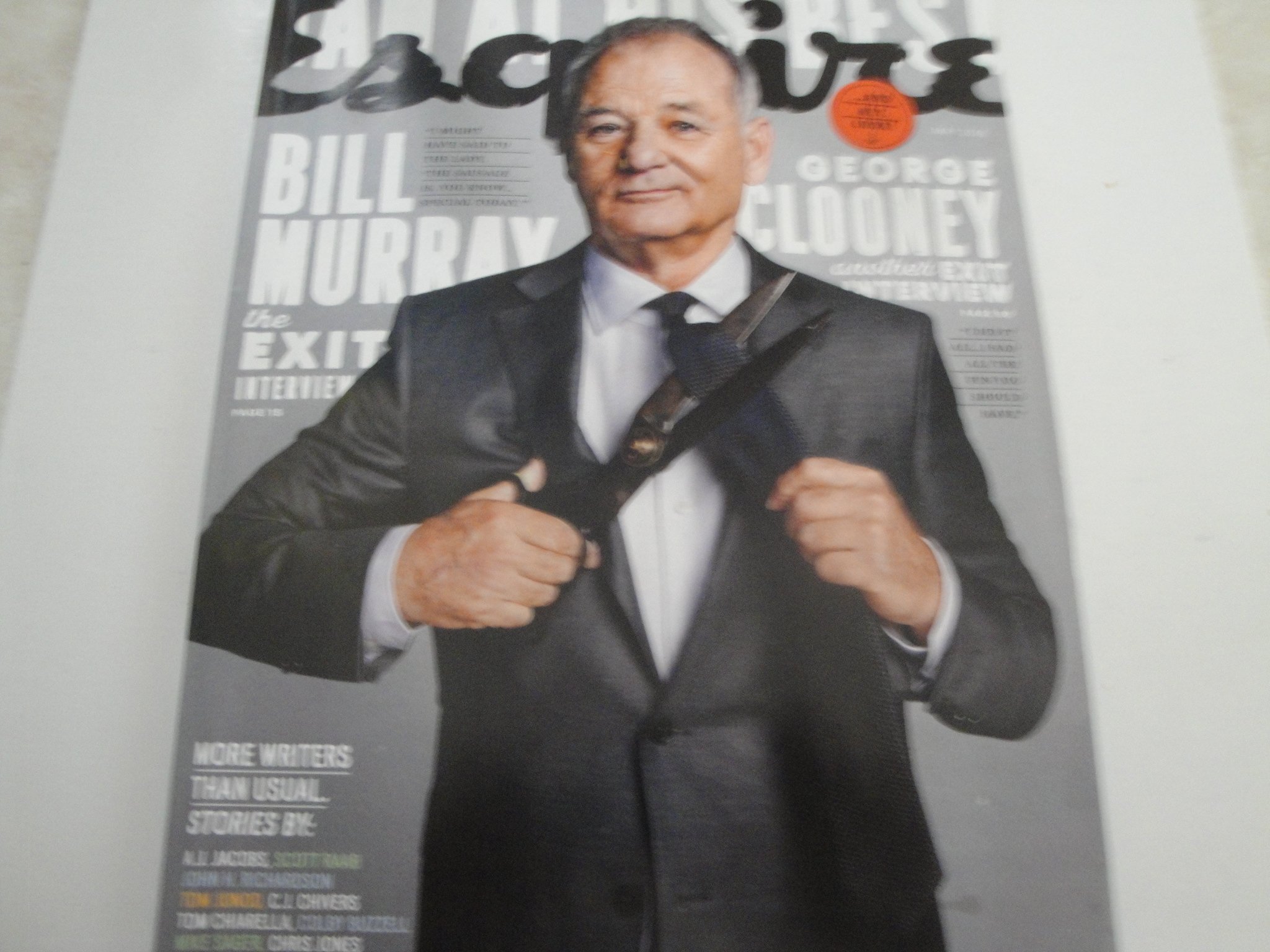 Esquire Magazine May George Clooney Cover Staff Amazon
