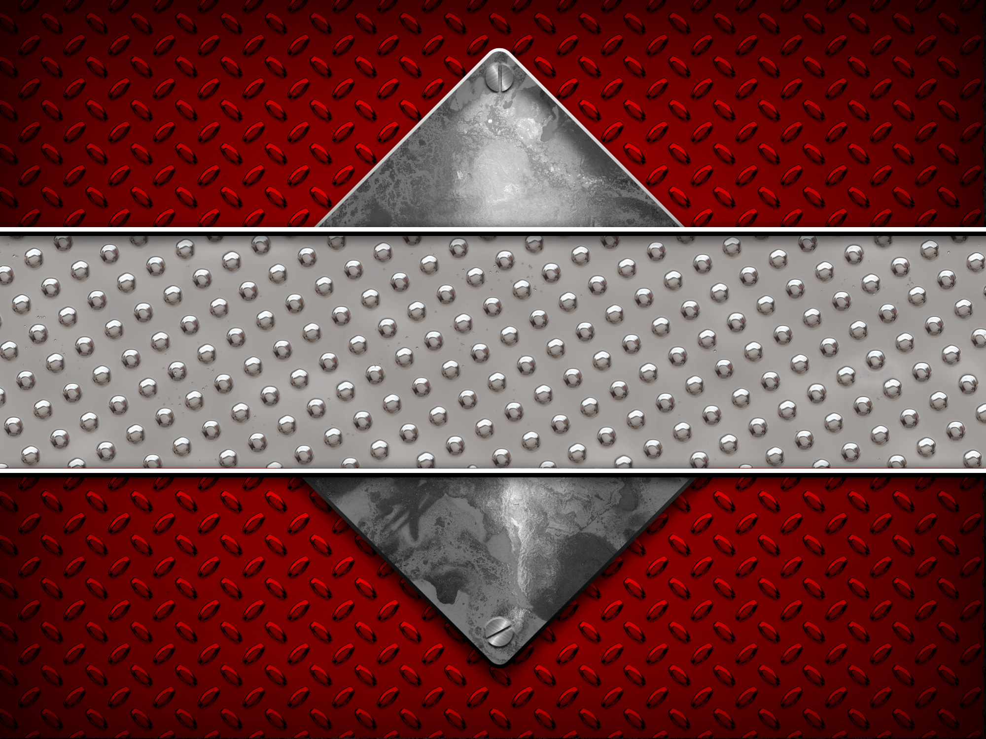 Diamond Plate Background Psd Image Red