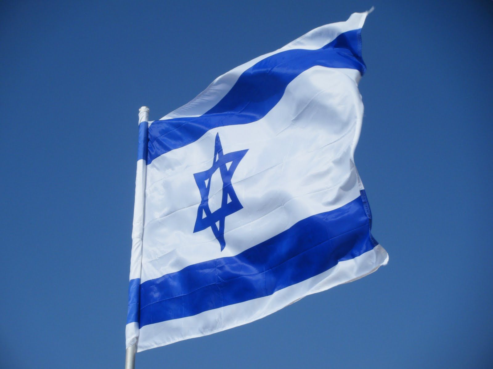 Israel Flag Wallpaper Waving Of F In