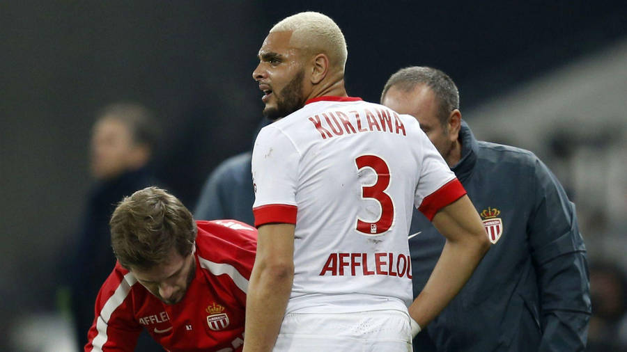 Layvin Kurzawa White Red Wallpaper