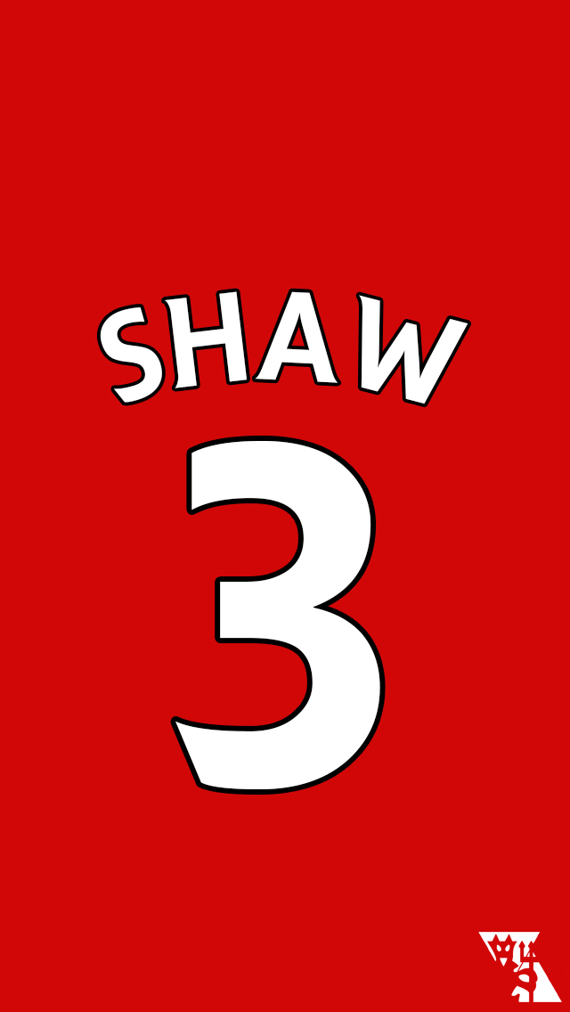 Luke Shaw Player Background By Mufcdesign