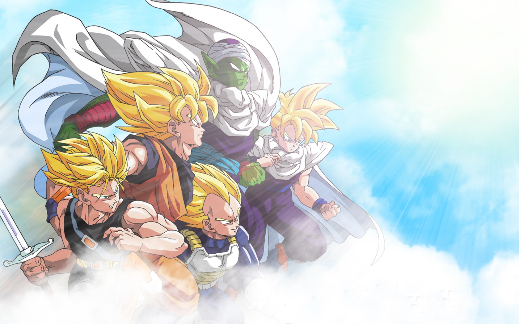 Vegeta Son Wallpaper Goku Trunks Anime