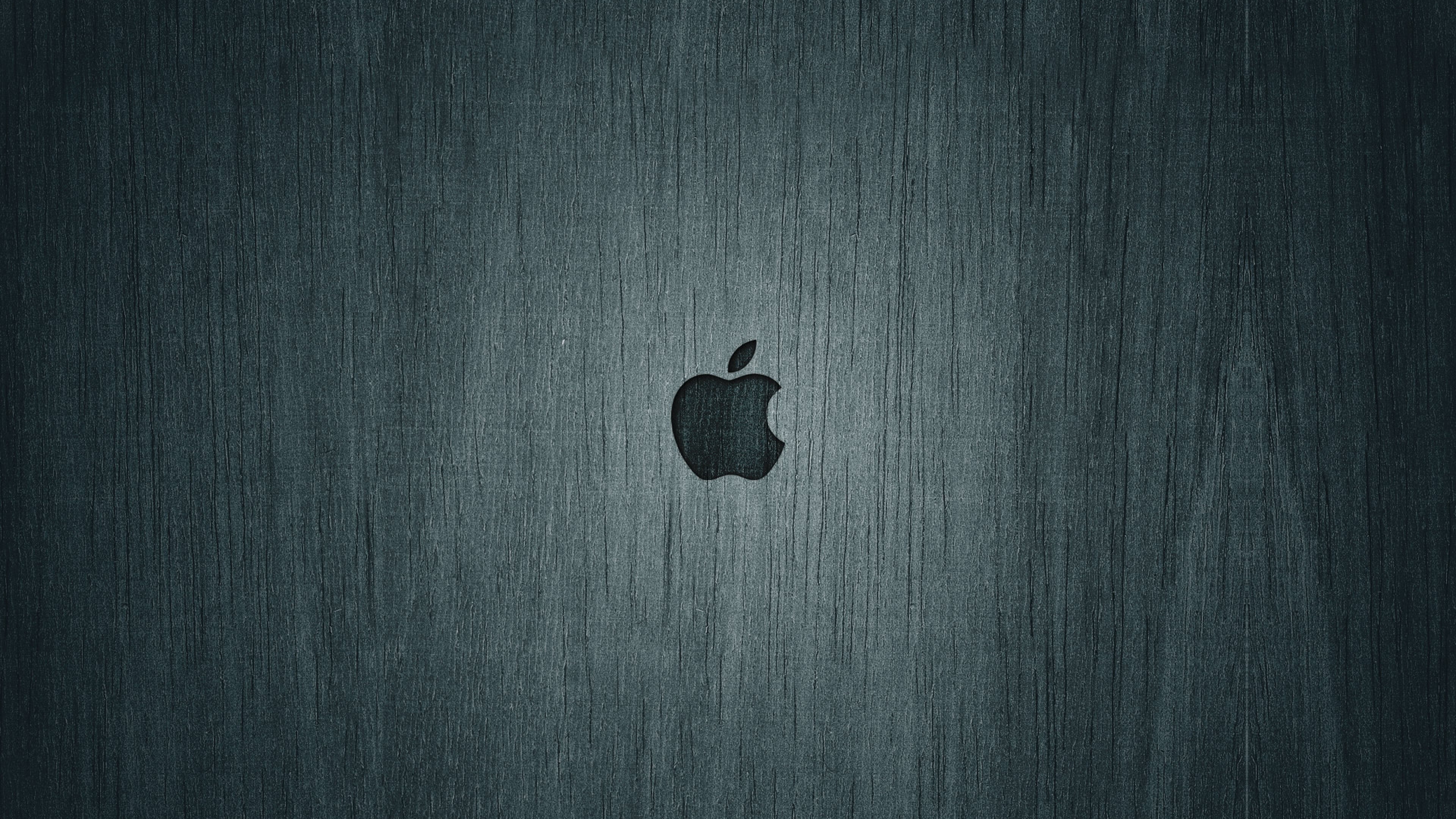 Apple Mac Background Black Brand Logo Wallpaper 4k