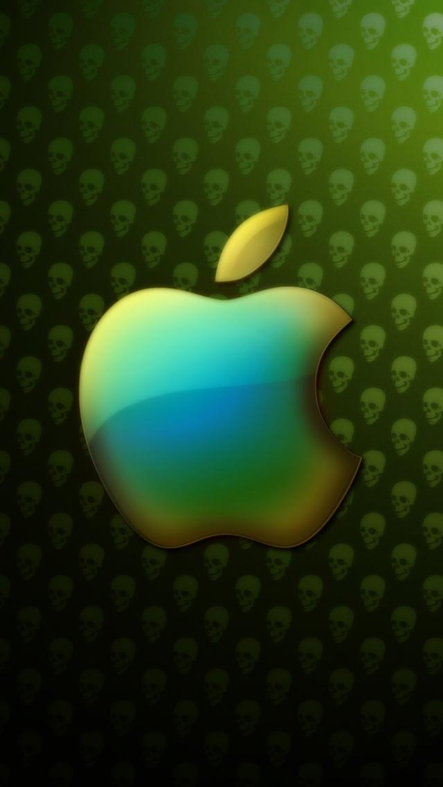 Apple iPhone Wallpaper For Green