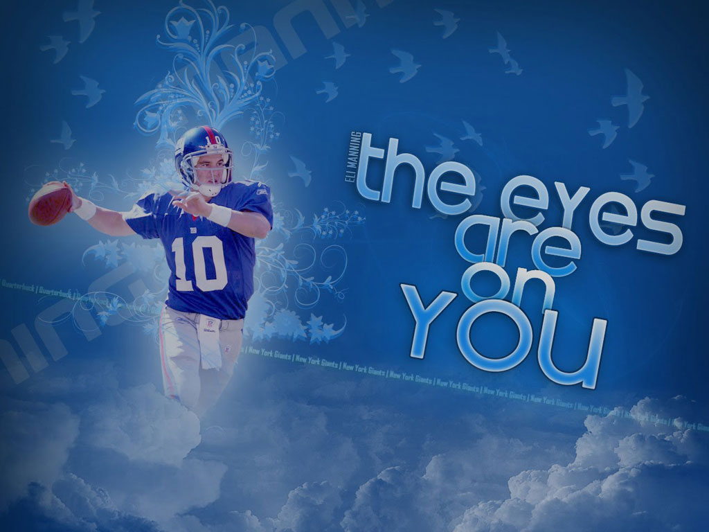 New York Giants Eli Manning Wallpaper Background Nfl