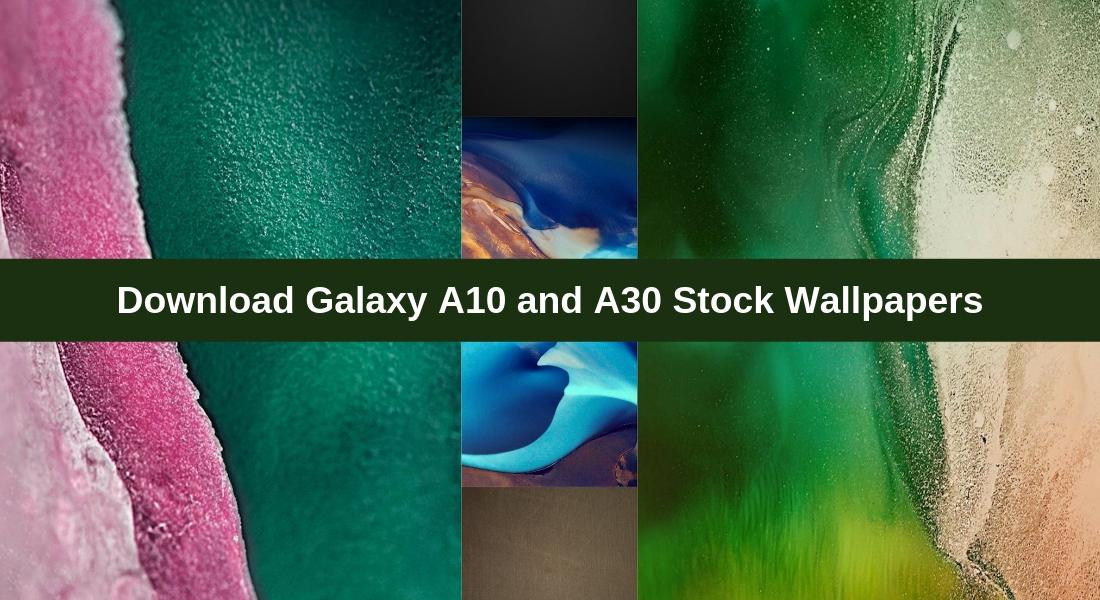 Samsung Galaxy A10 And A30 Stock Wallpaper