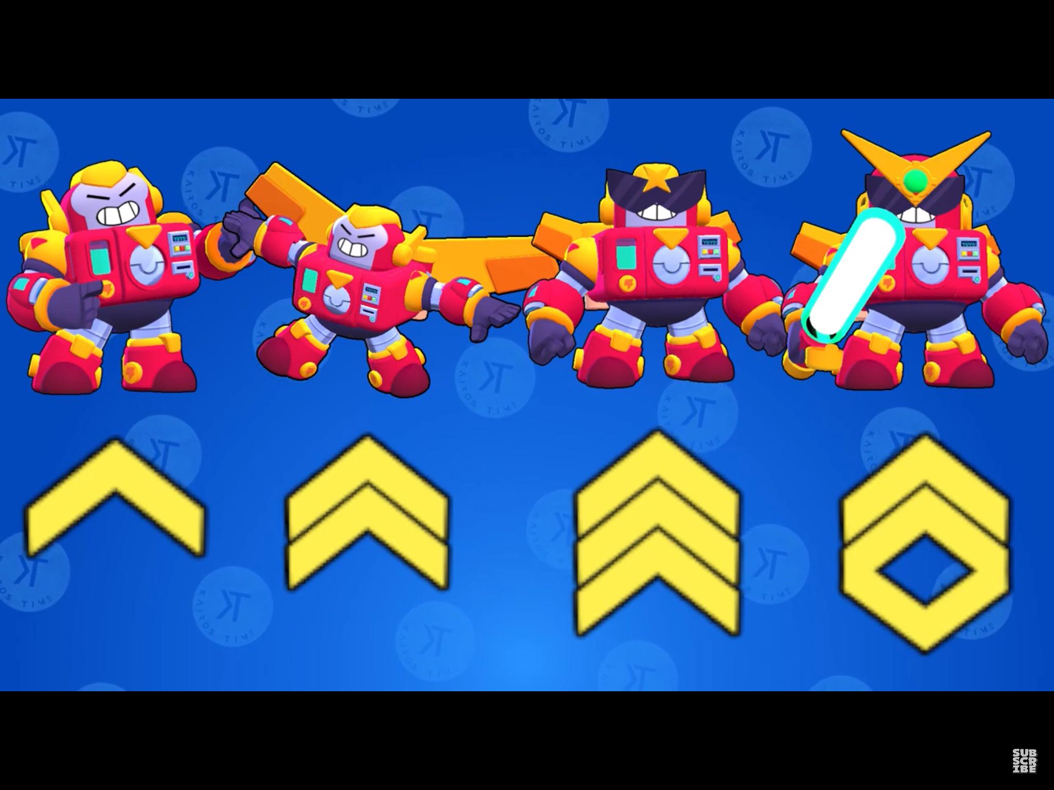 This Is How Surge Gonna Look Like In Each Rank R Brawlstars