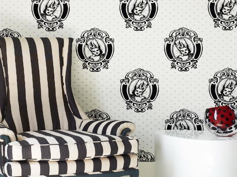 Home Design And Interior Gallery Of Scary Bold Wallpaper Prints