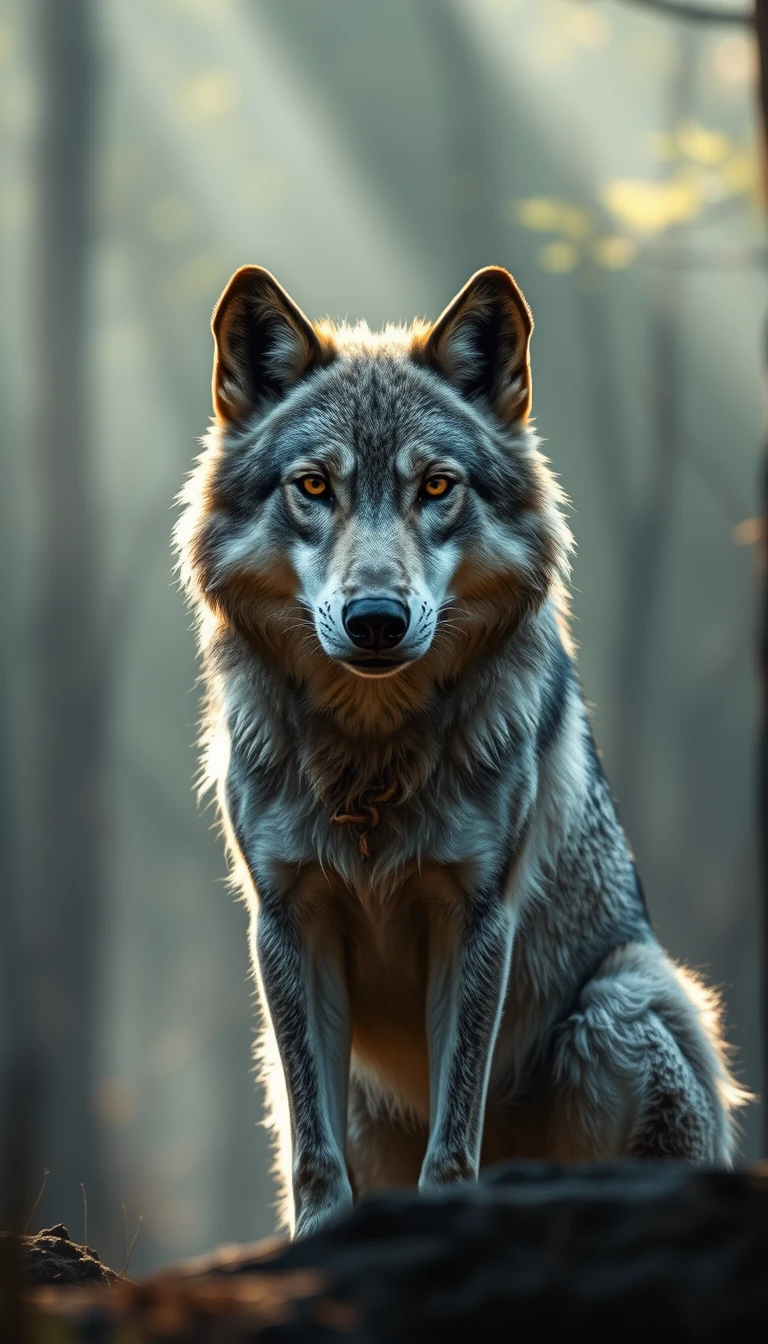 Grey Wolf Wallpaper