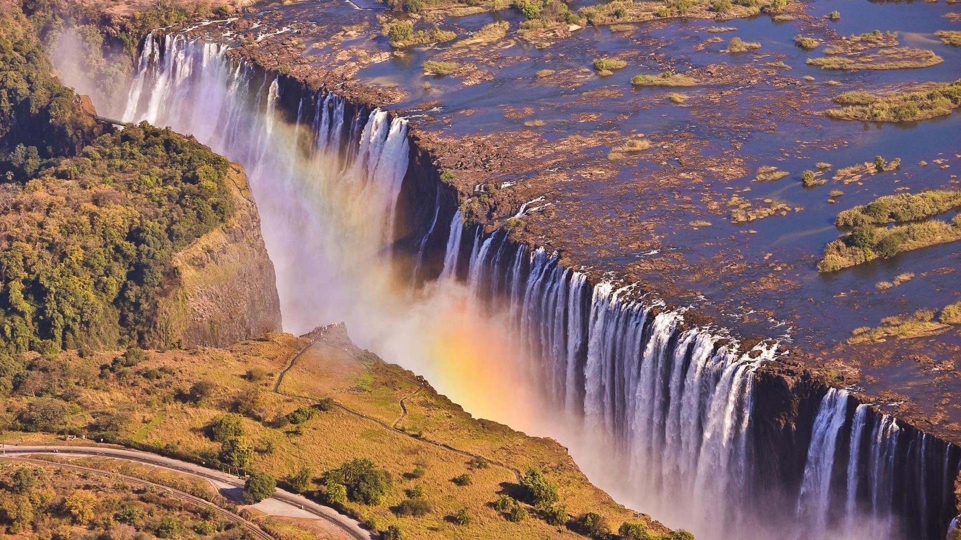 Victoria Falls Zambia Wallpaper