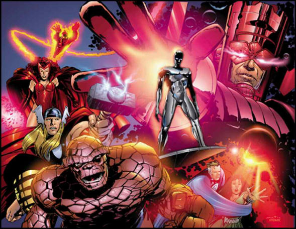 Heralds Of Galactus Marvel Superheroes