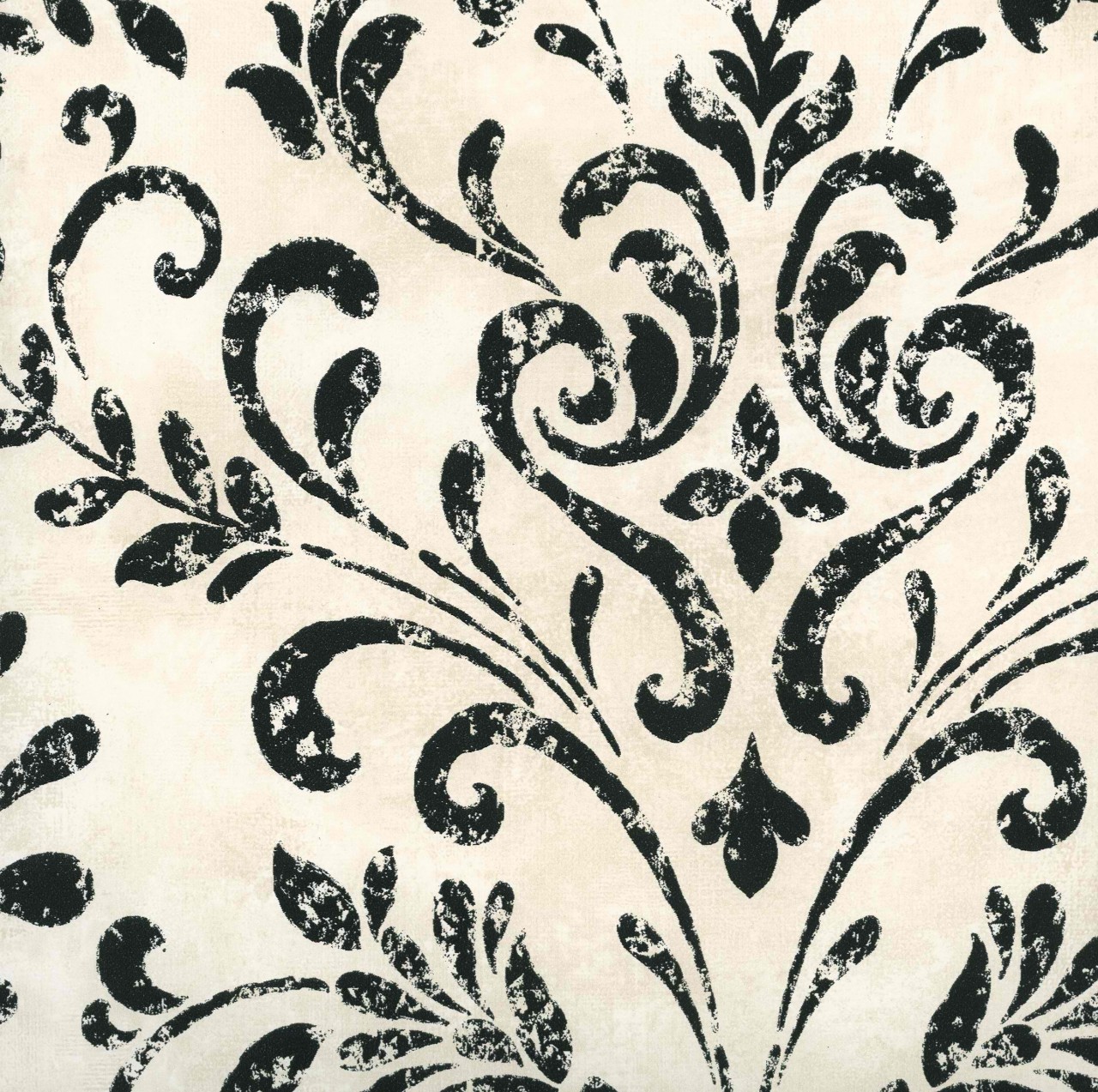 Black And Cream Fabric Wallpaper and Home Decor  Spoonflower