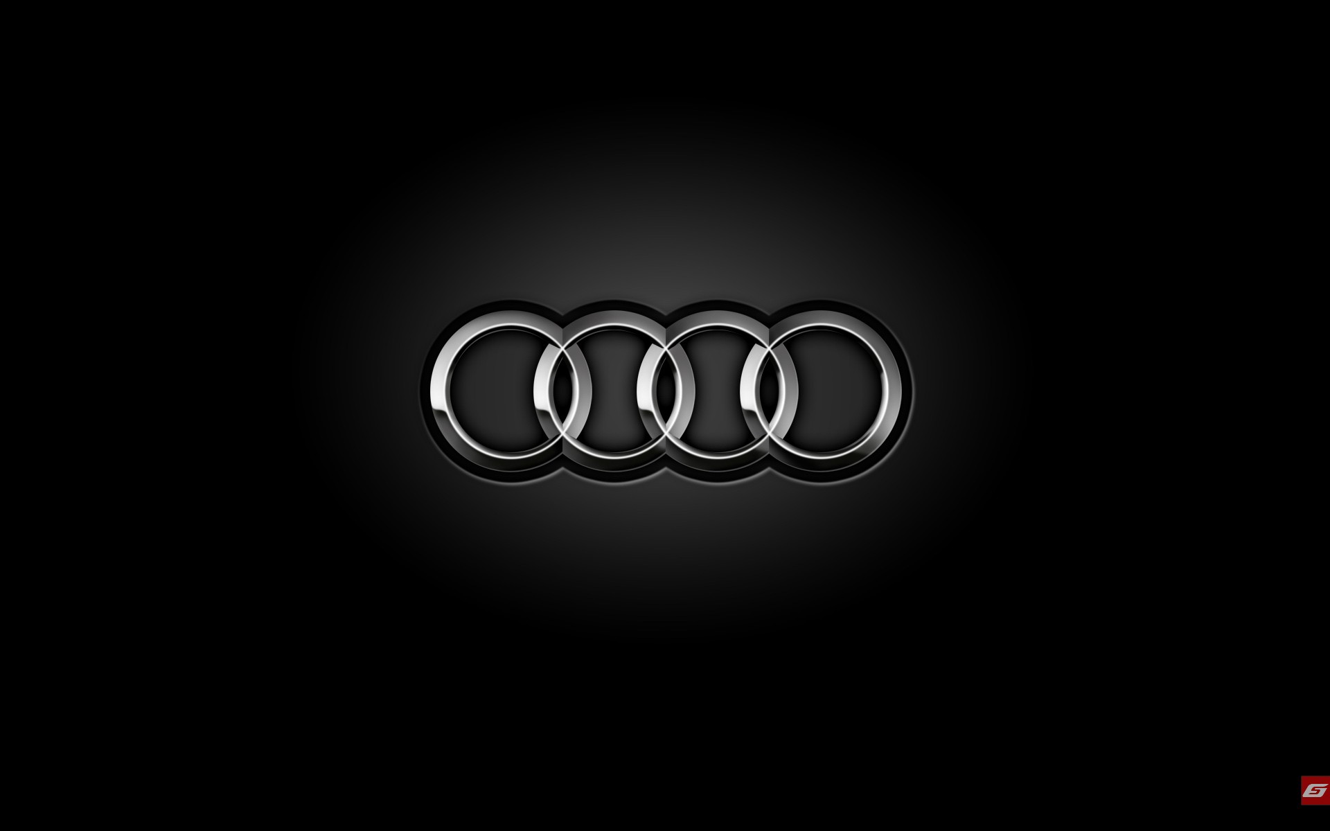 Wallpaper Originals Audi Rings Logo
