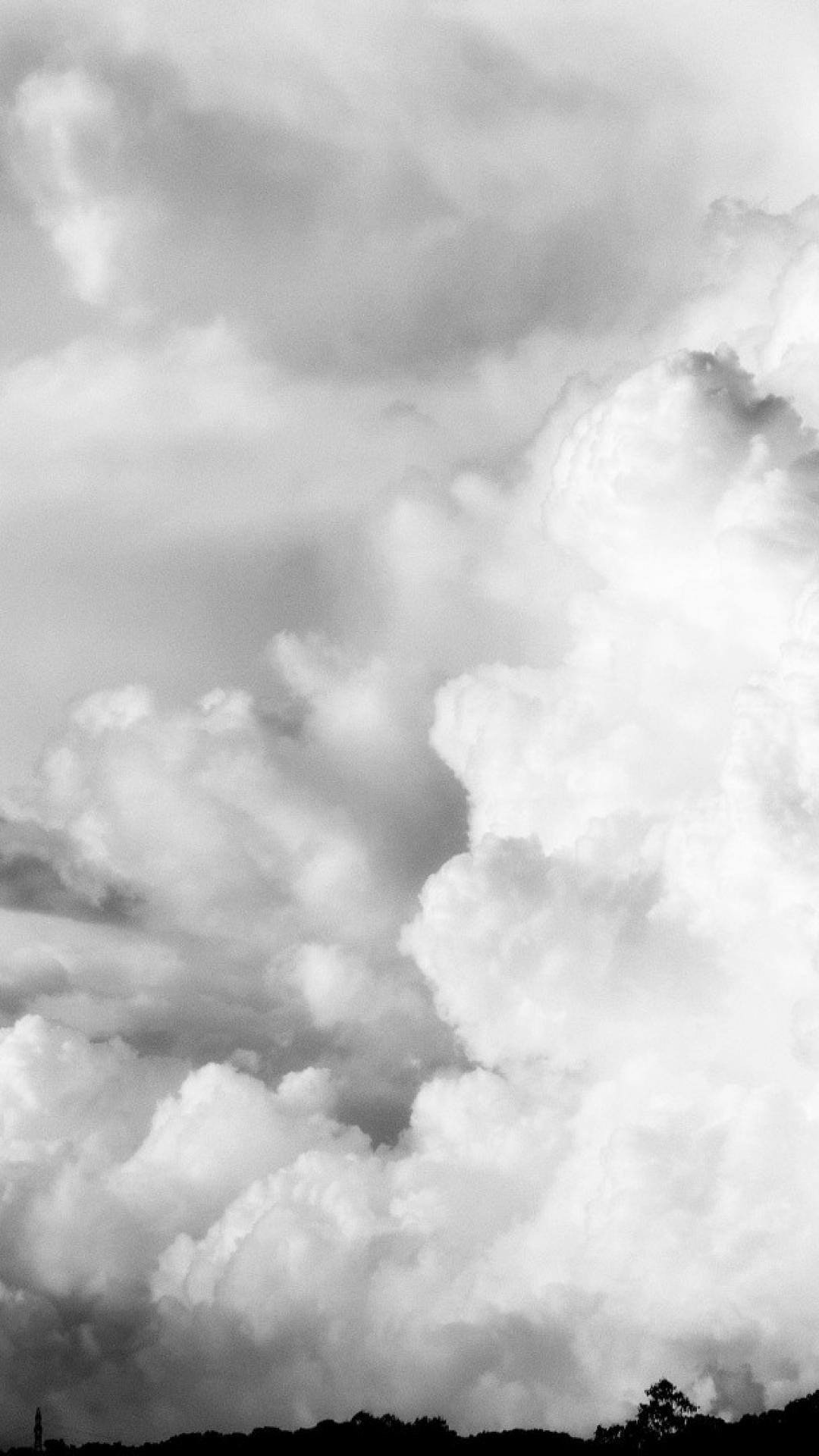 White Cloud Aesthetic Wallpaper Desktop