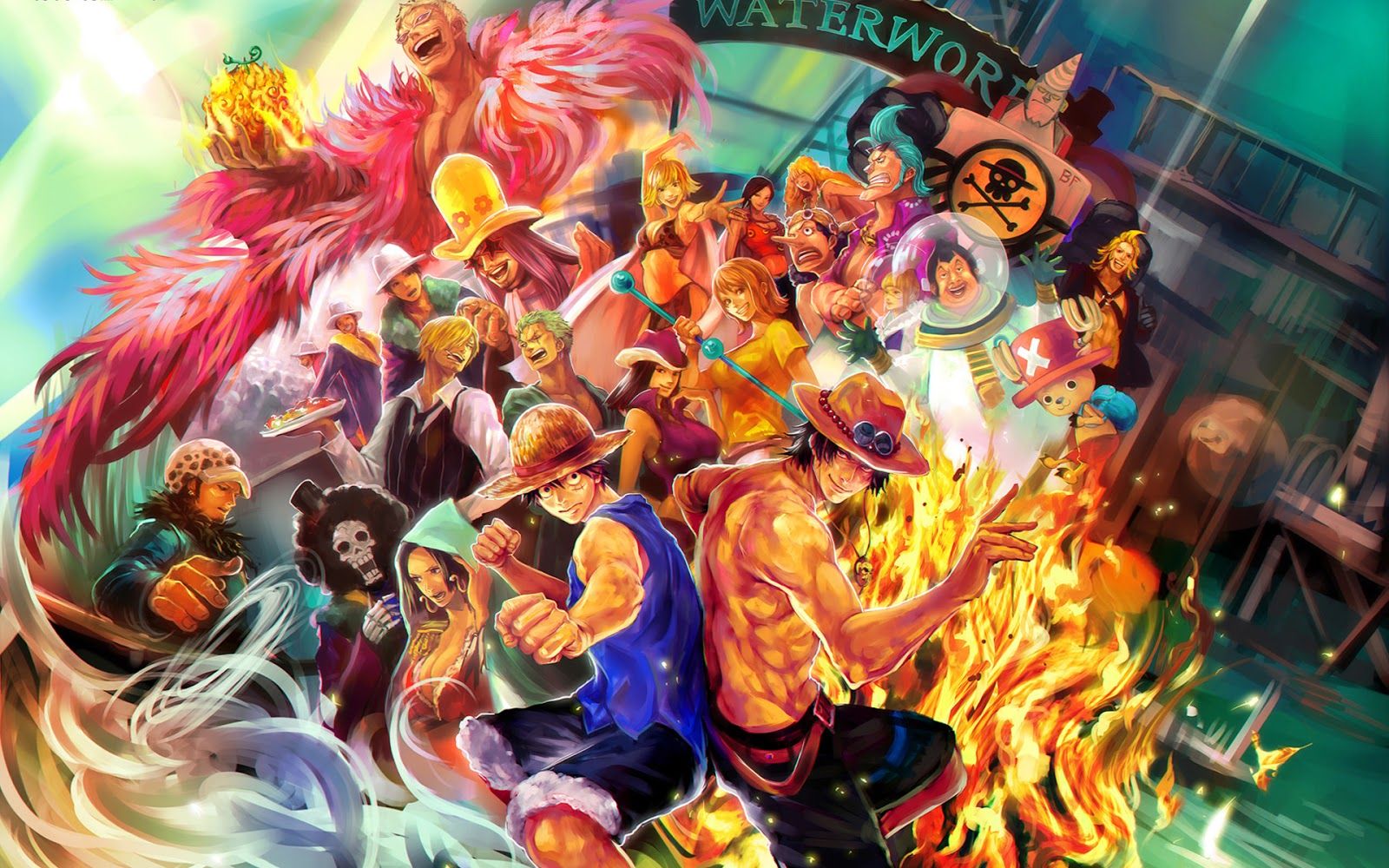 One Piece Art Wallpaper