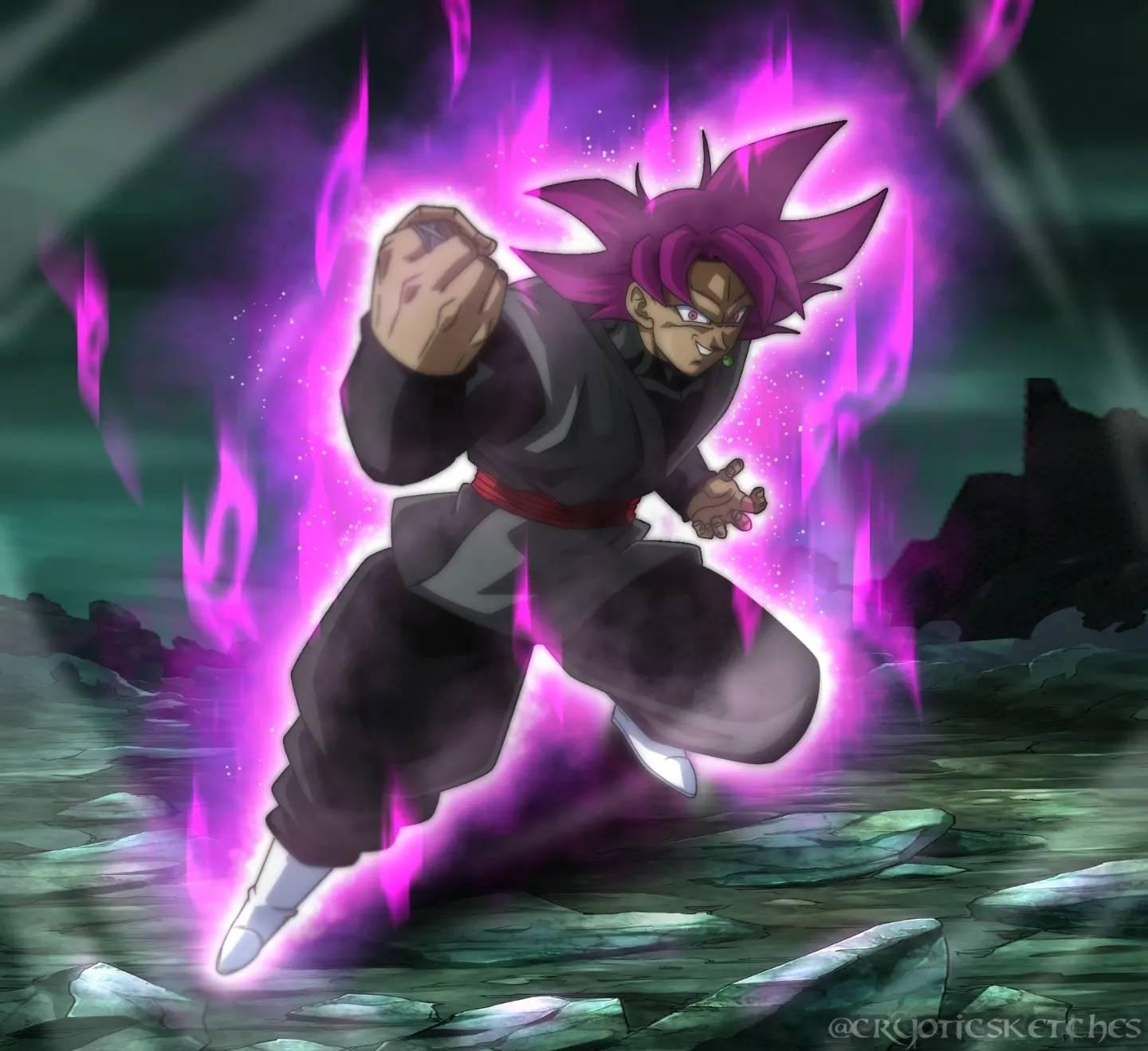 Ultra Ego Goku Black By Sketchyeddie123