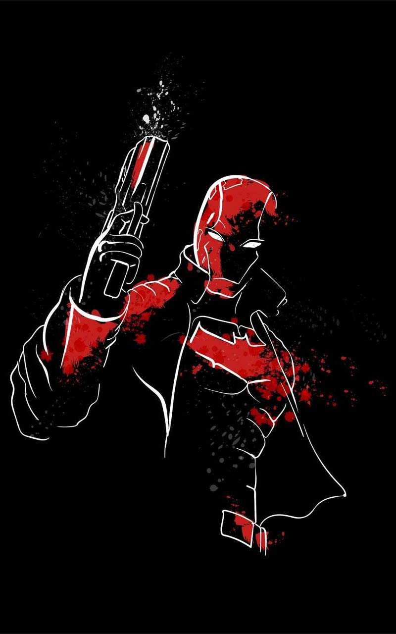 1080x1920  1080x1920 red hood superheroes hd behance for Iphone 6 7 8  wallpaper  Coolwallpapersme