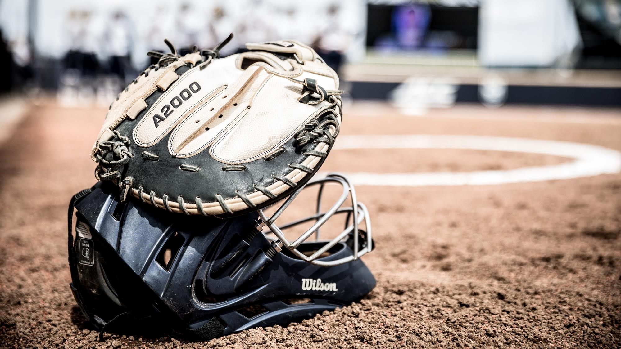 Softball Catcher Wallpaper On