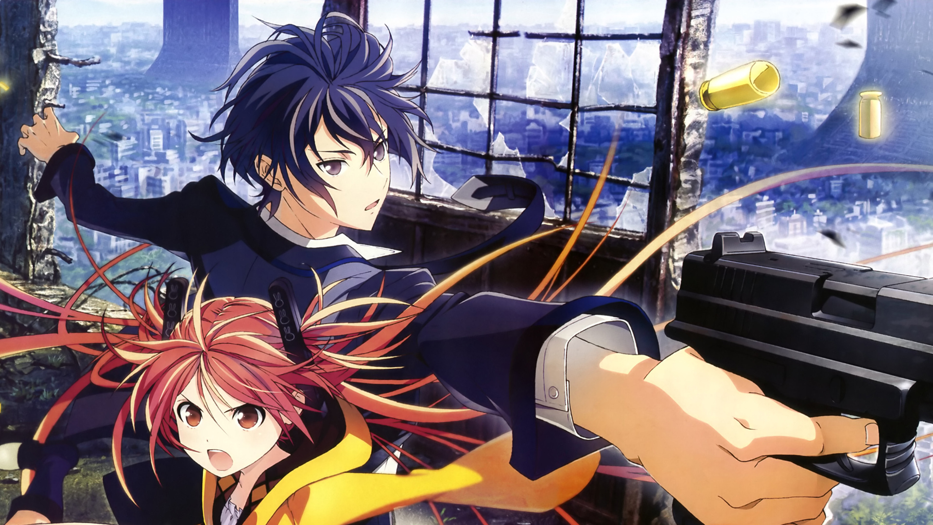 Aihara Black Bullet Anime Spring Hd Wallpaper 1080p