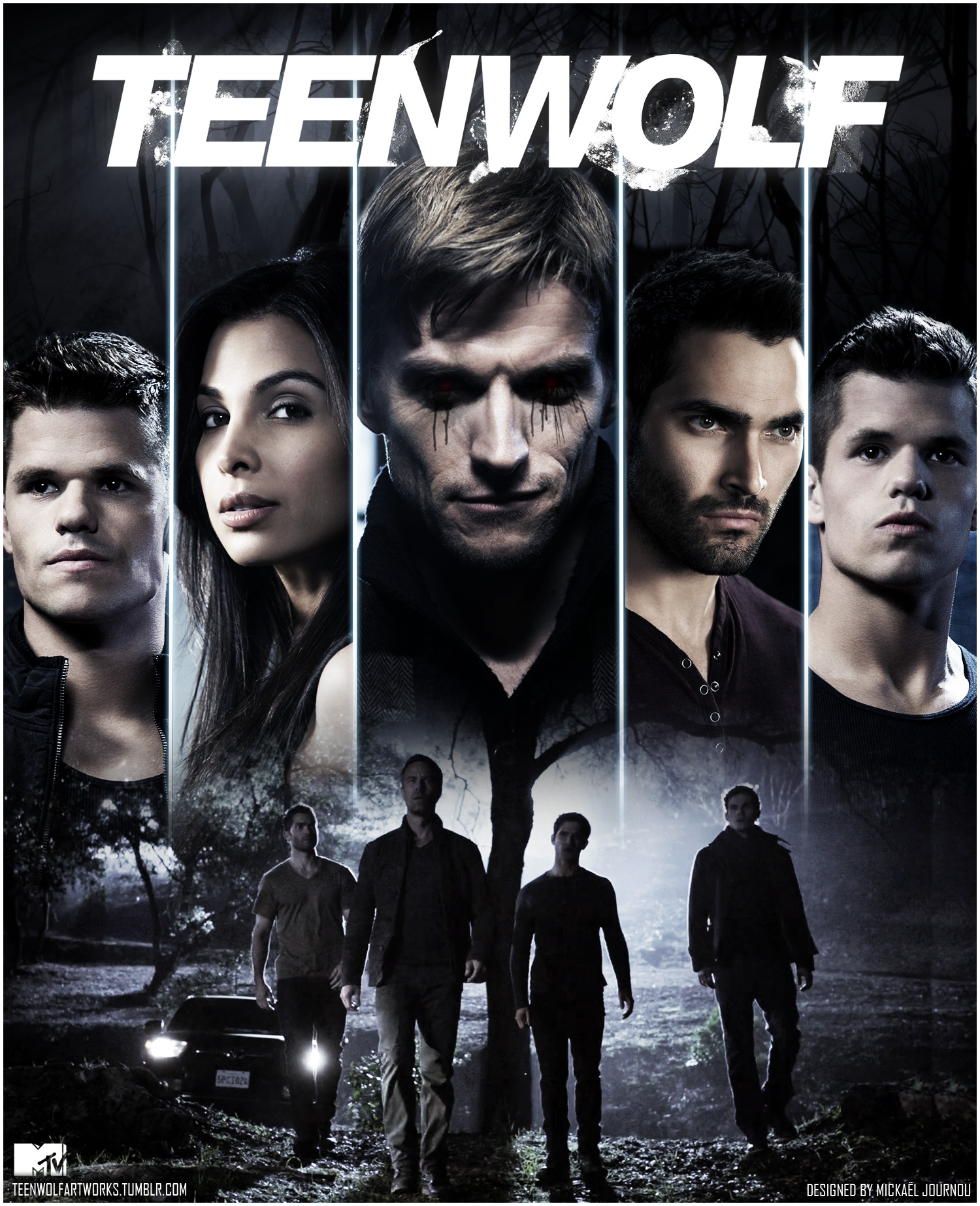 Teen Wolf Poster Season By Fastmike Fan Art Wallpaper Movies Tv