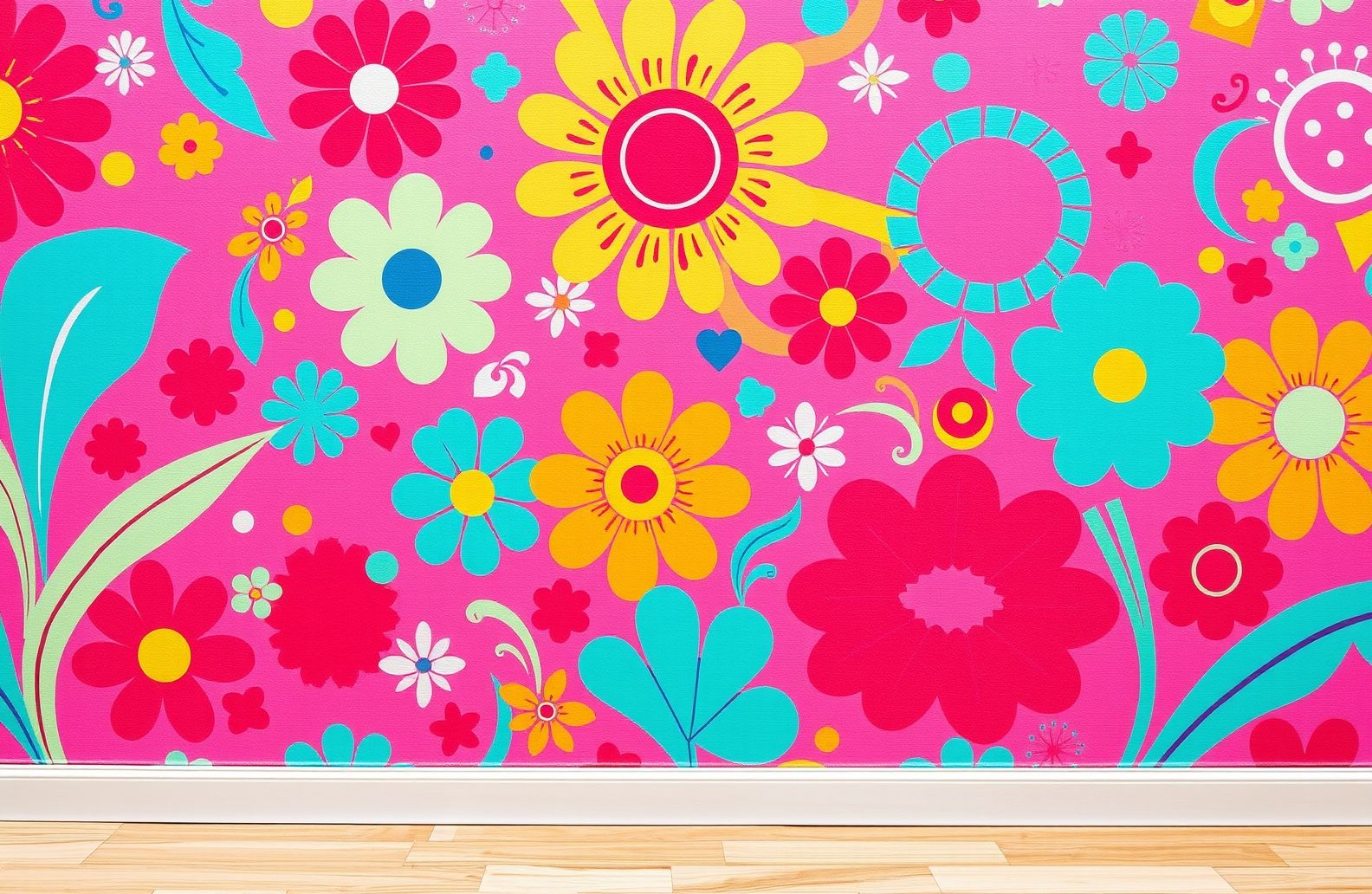 Bright Pink Wallpaper