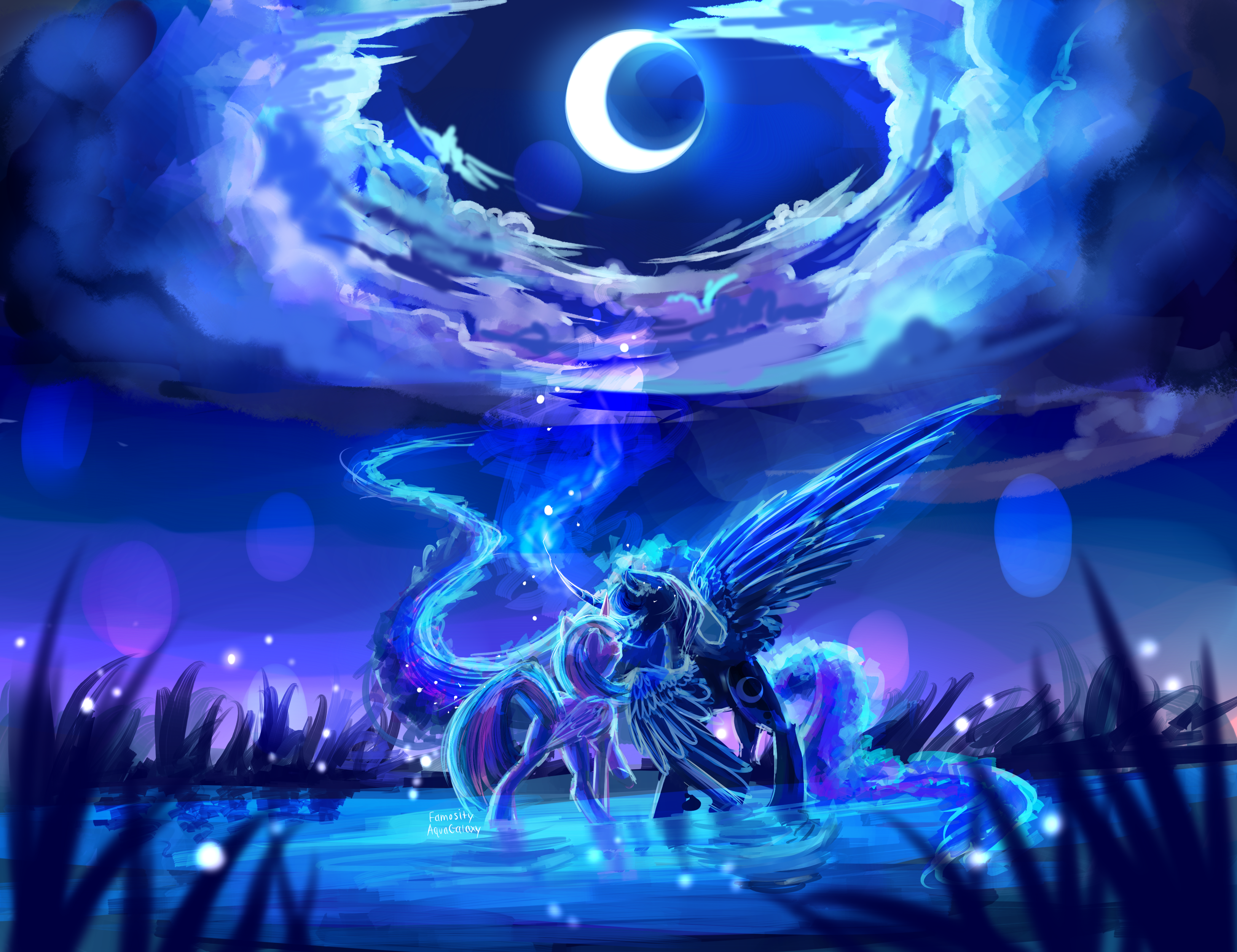 Princess Luna HD Wallpaper Background Image