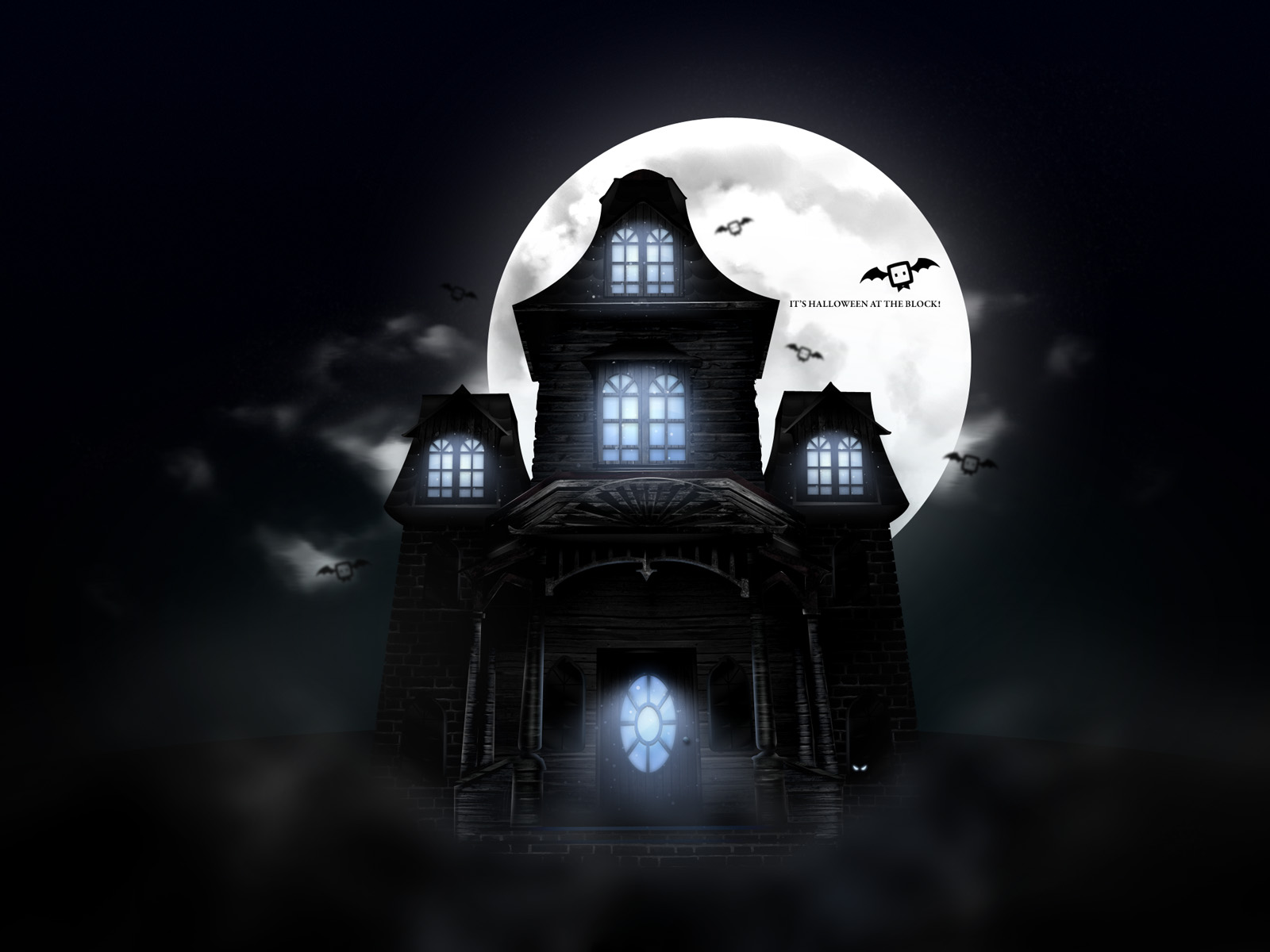 Scary Halloween HD Wallpaper Pumpkins Witches Spider Web
