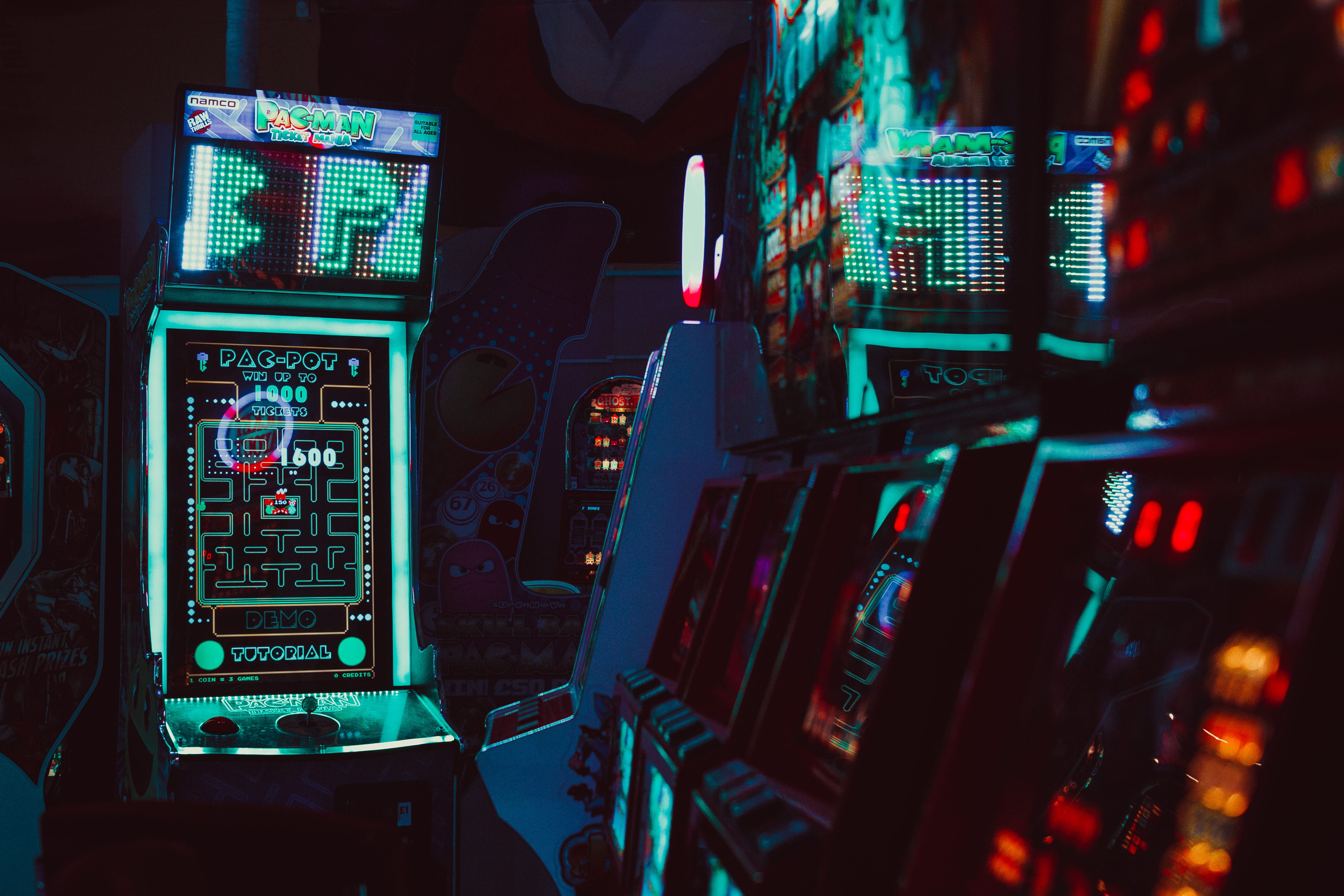 Lumen P3 Teal And Black Pacman Arcade Machine Game