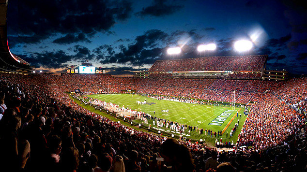Auburn University Football Stadium Will Return To Night