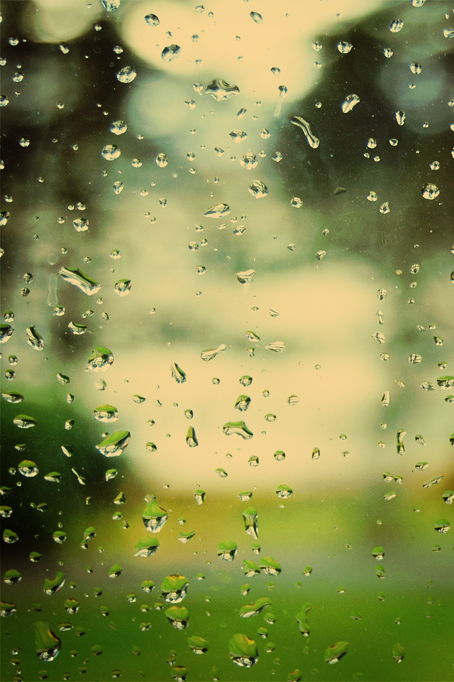 iPhone Rain Wallpaper By Icepl4