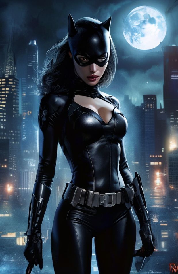 Anne Hathaway Catwoman Wallpaper