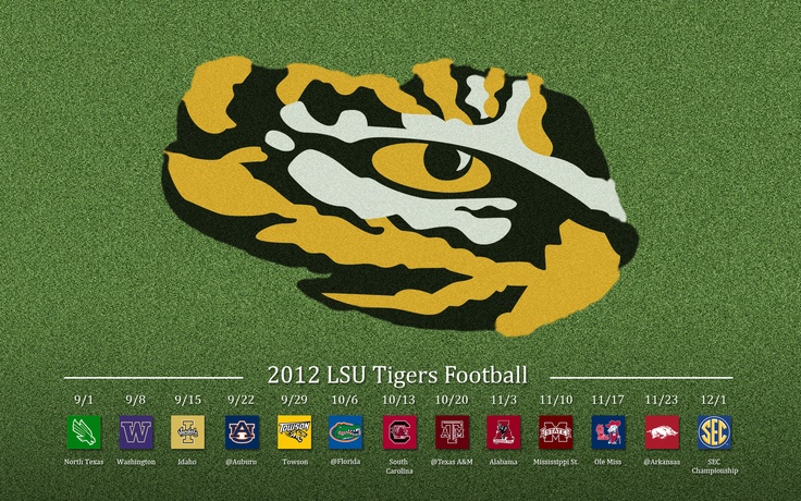 Lsu Tigers Football Schedule Wallpaper On My Desktop Now