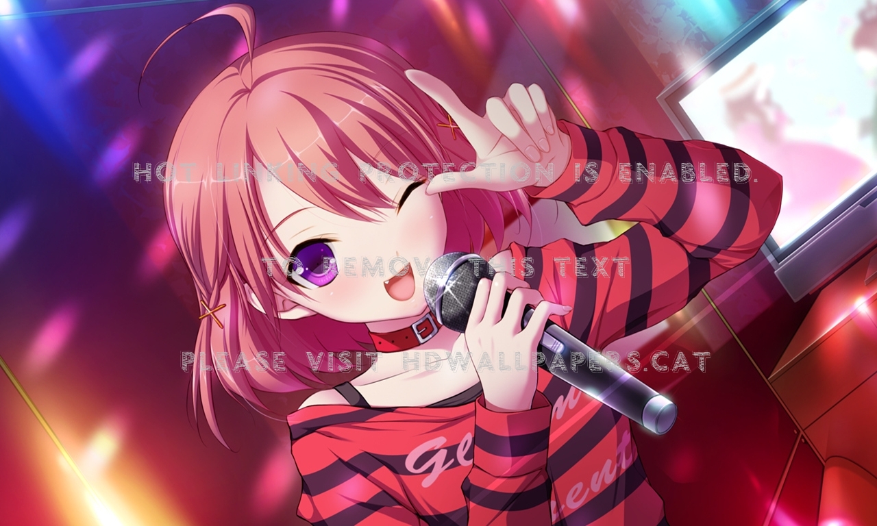 singing anime girl by DALKfx on DeviantArt