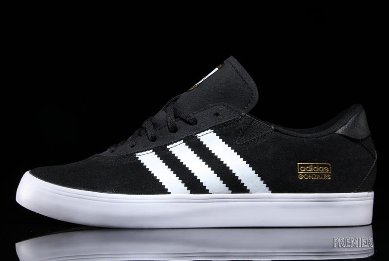 Adidas Skateboarding Gonz Pro Black White Sole Collector