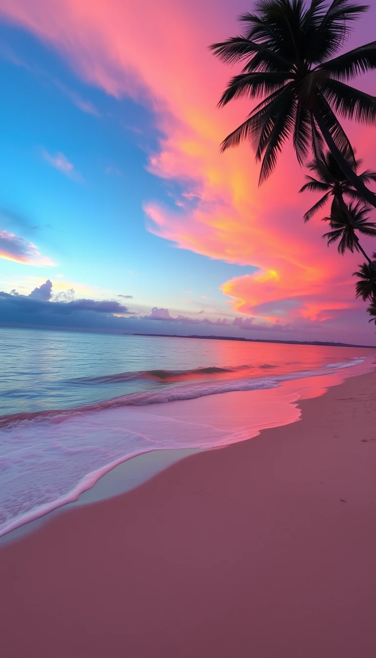Sunset Beach Wallpaper