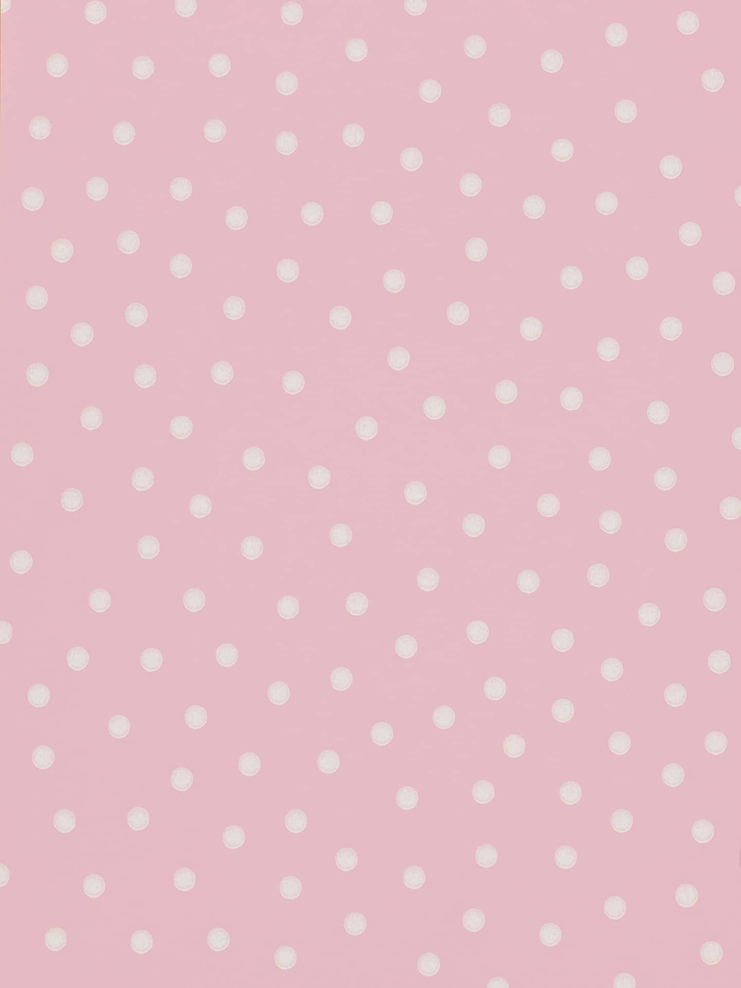 Pink Polka Dot Wallpaper
