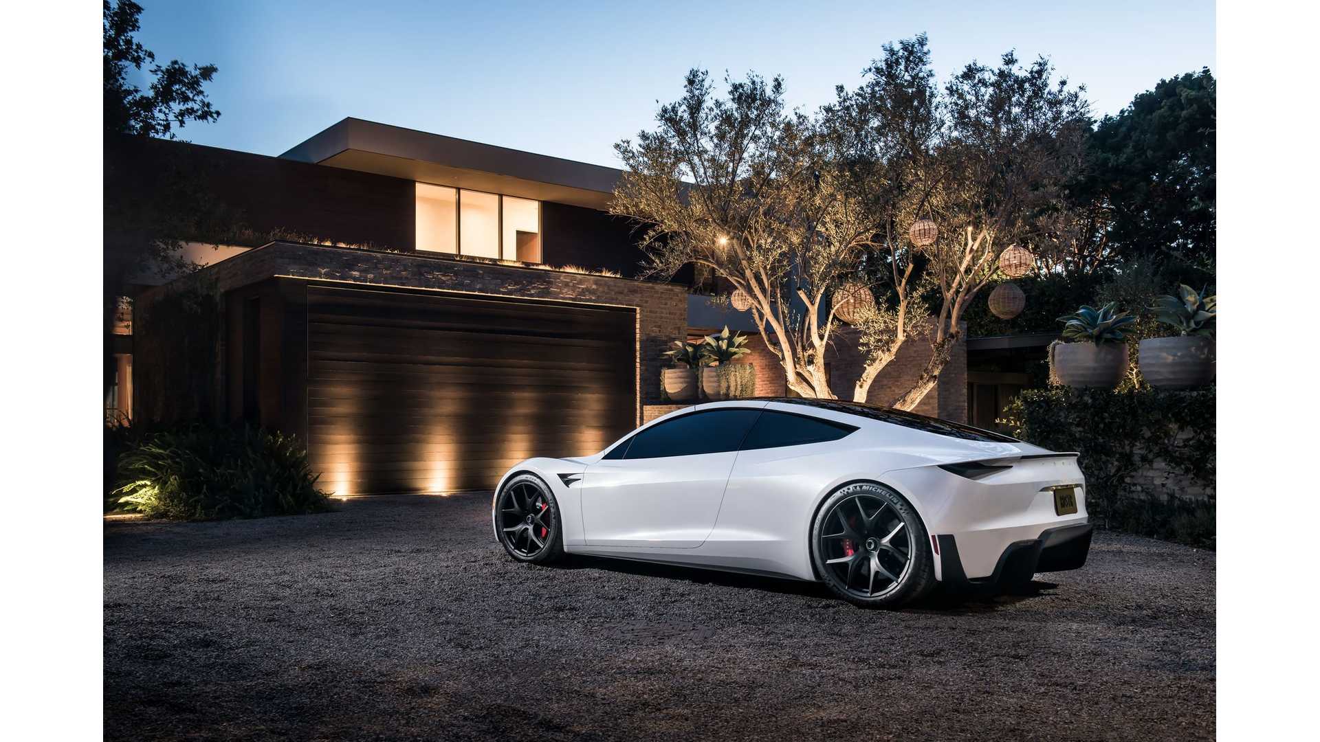 Tesla Roadster Delights Us In New Image Wallpaper