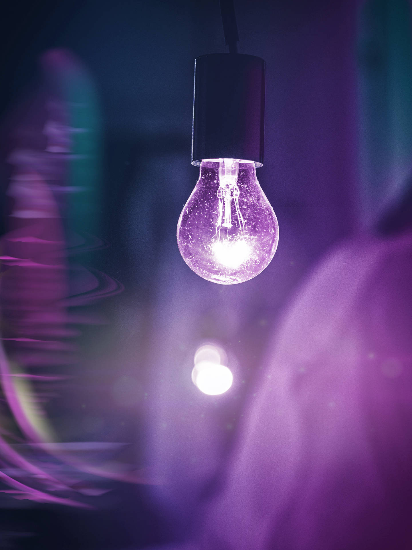 Neon Purple Aesthetic Wallpaper