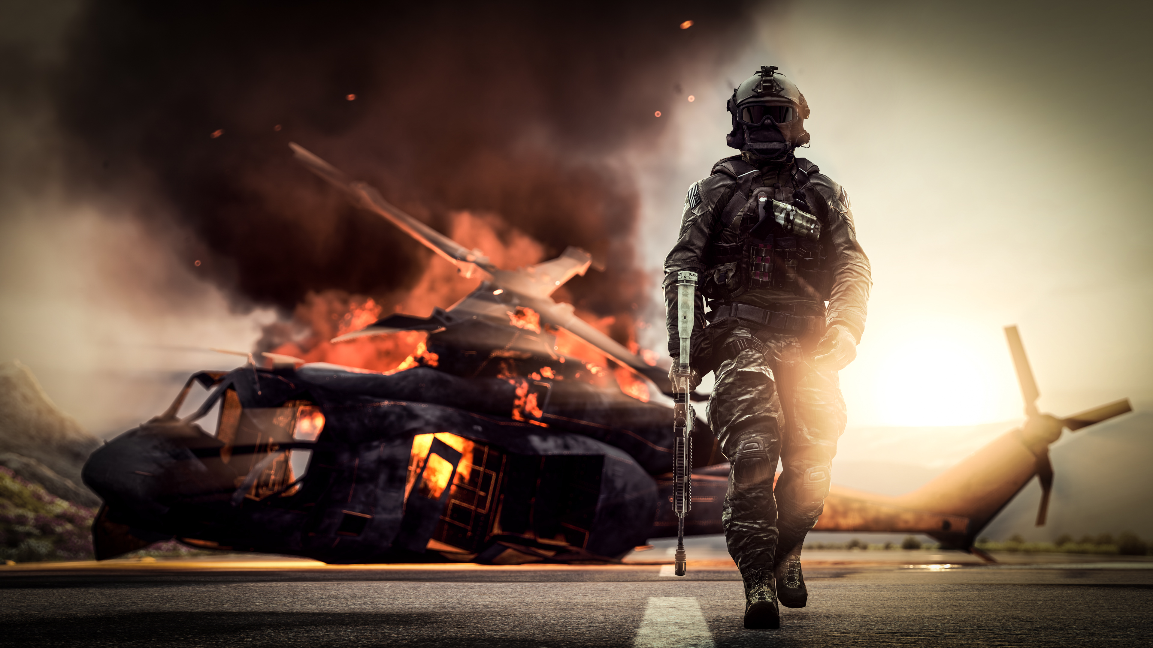 Battlefield Game Soldier 4k 4611a Wallpaper