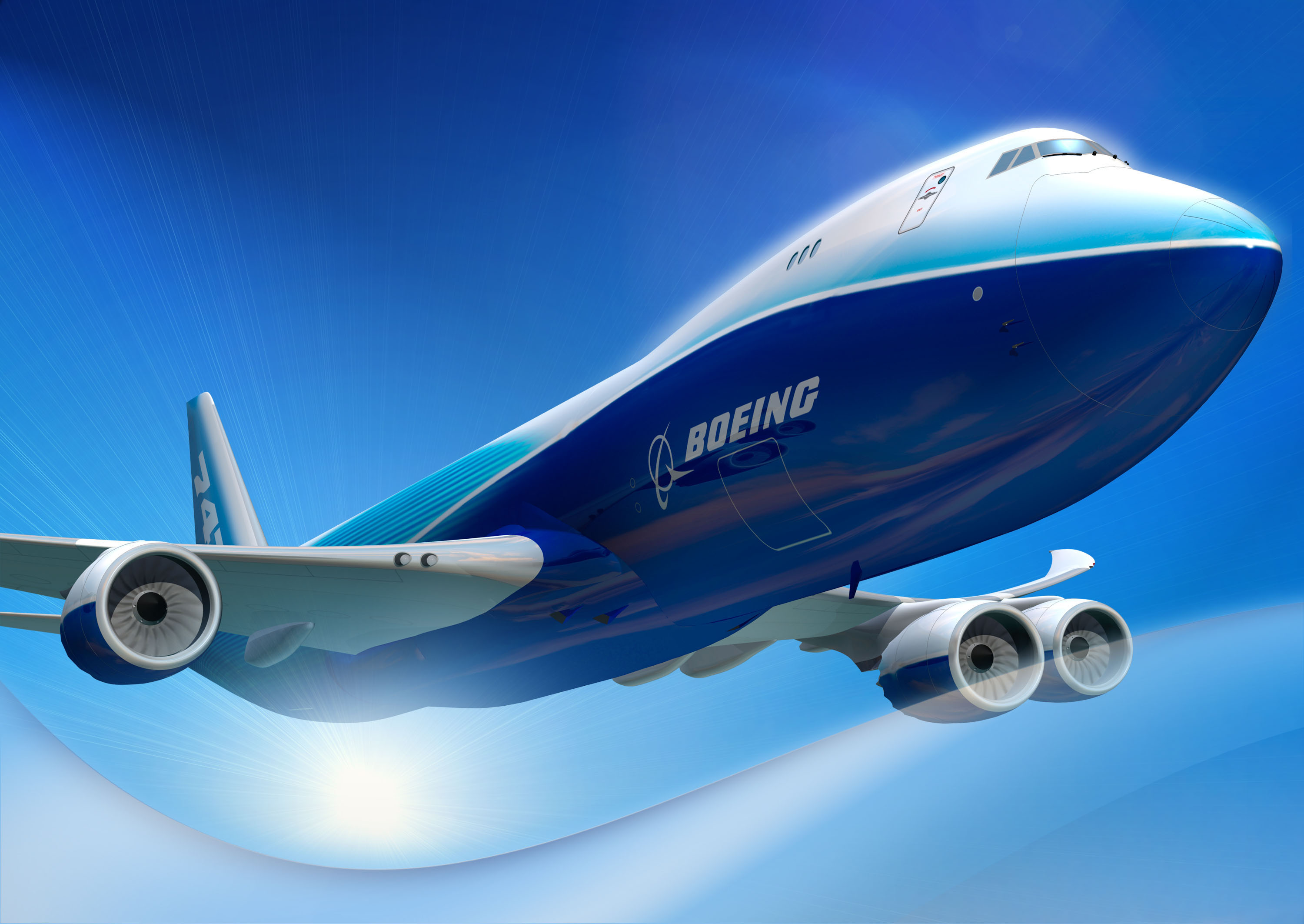 Boeing 747, 747, amazing, night, boeing, HD wallpaper | Peakpx